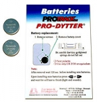 Batteries f. Pro-Dytter/ Pro-Track 